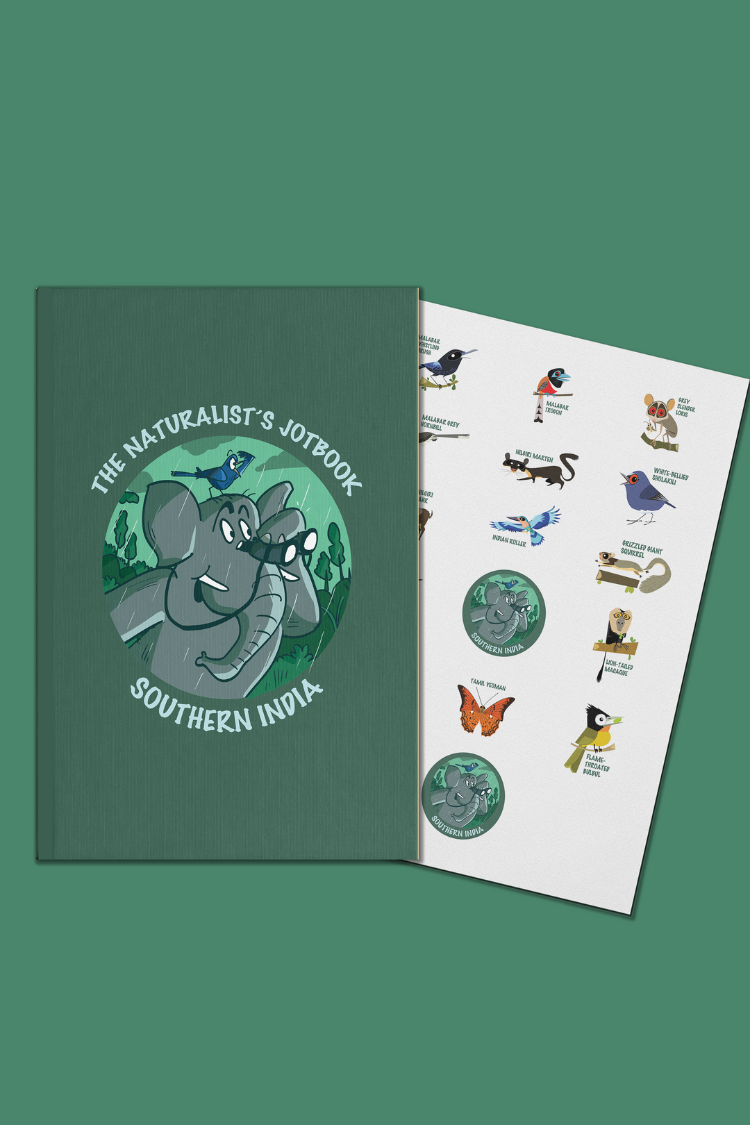 Naturalist’s Field Notebooks| Set of 6 with Sticker Sheets