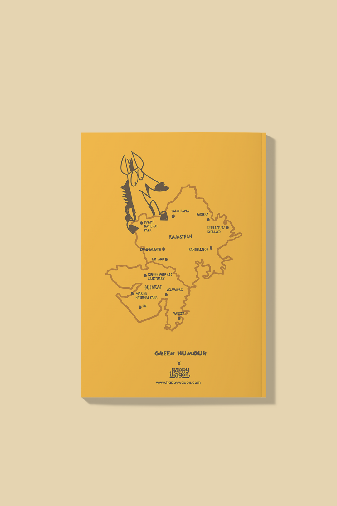 Western India | Field Notebook with sticker sheets