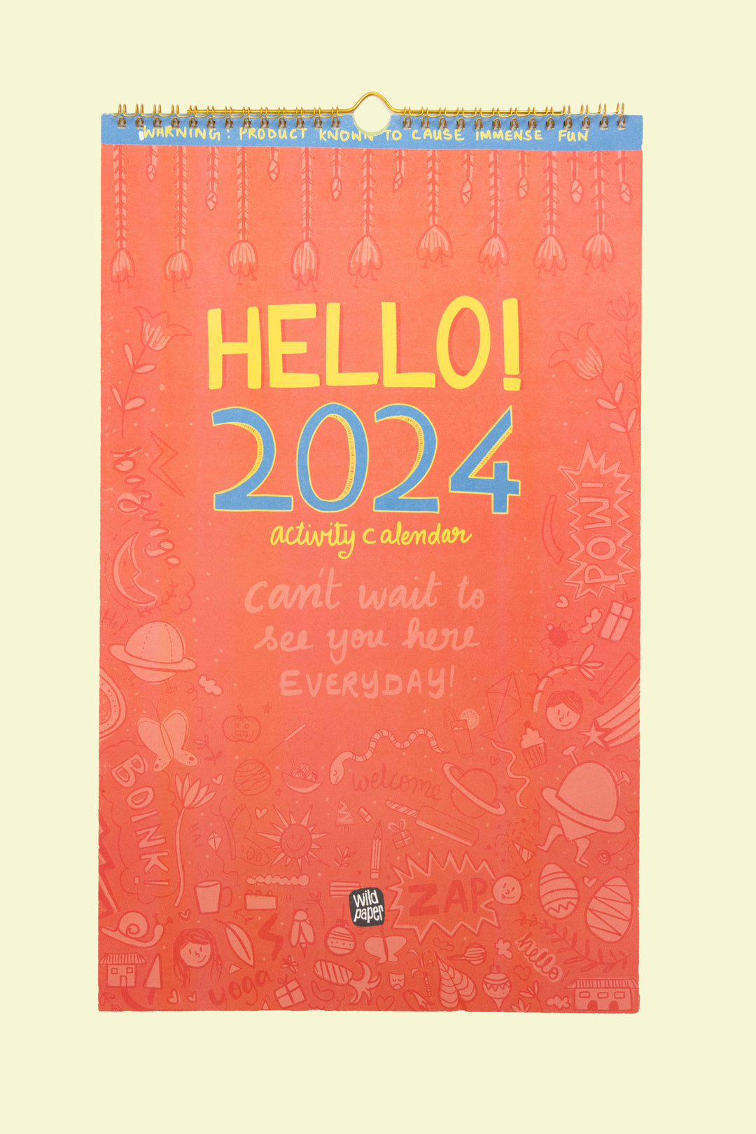 2024 Kids Activity Wall Calendar