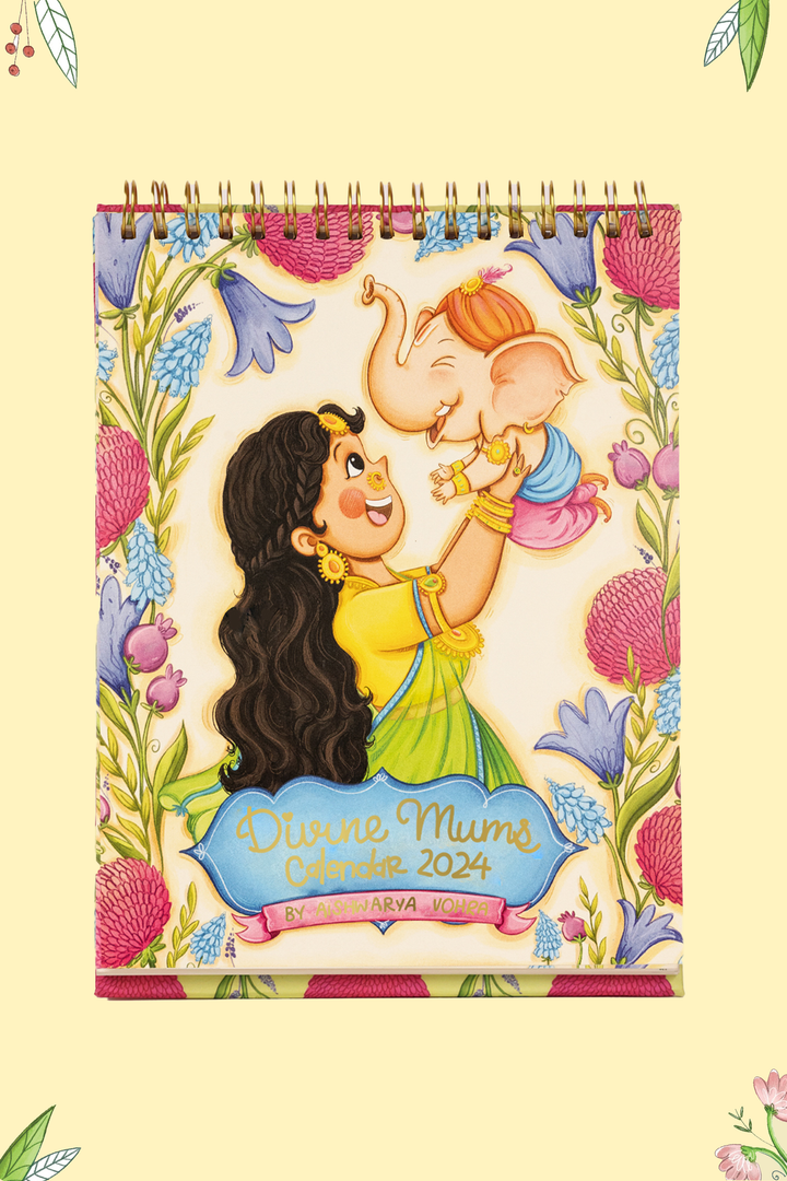 2024 Divine Mums Desk Calendar