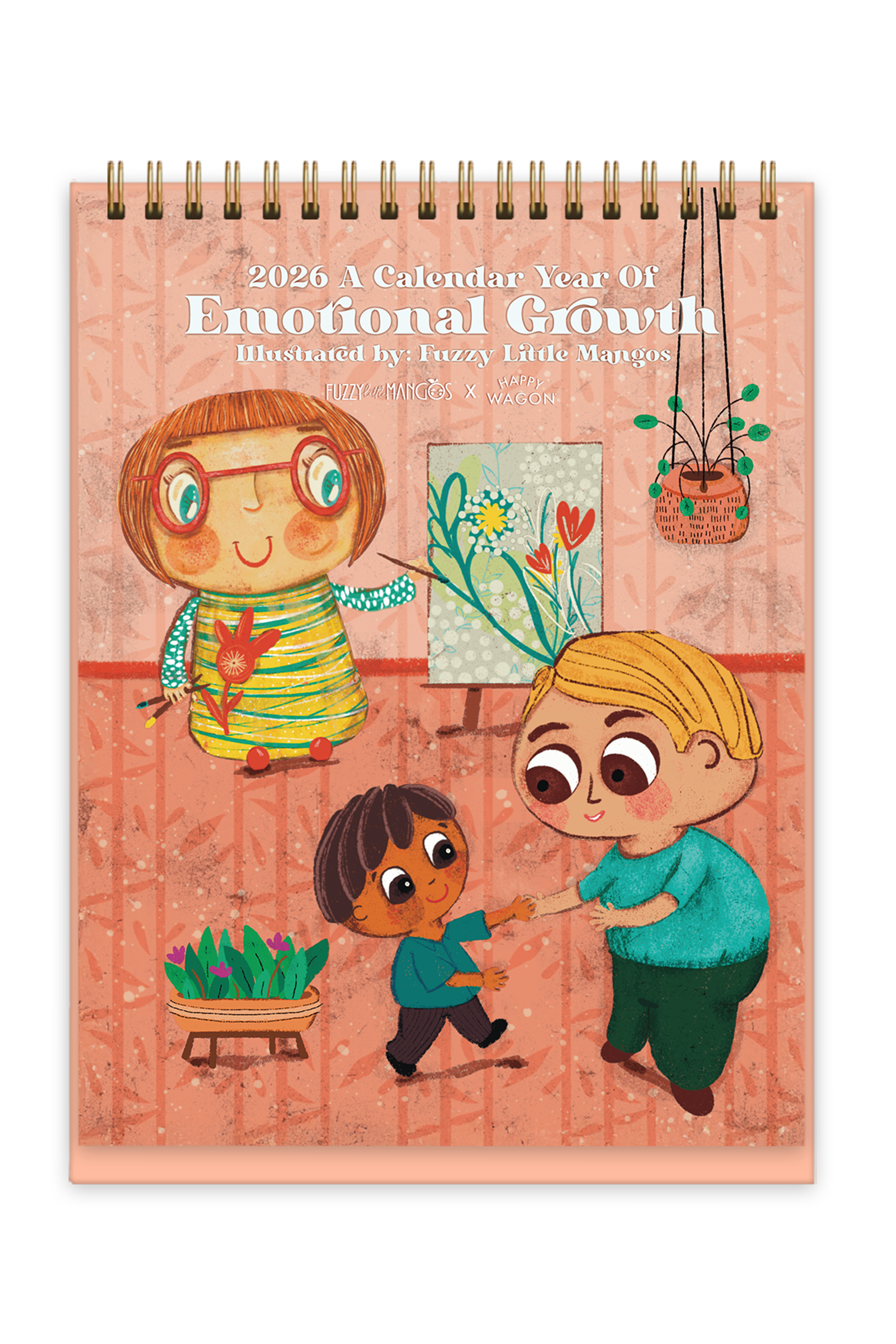 2026 Emotional Growth Desk Calendar