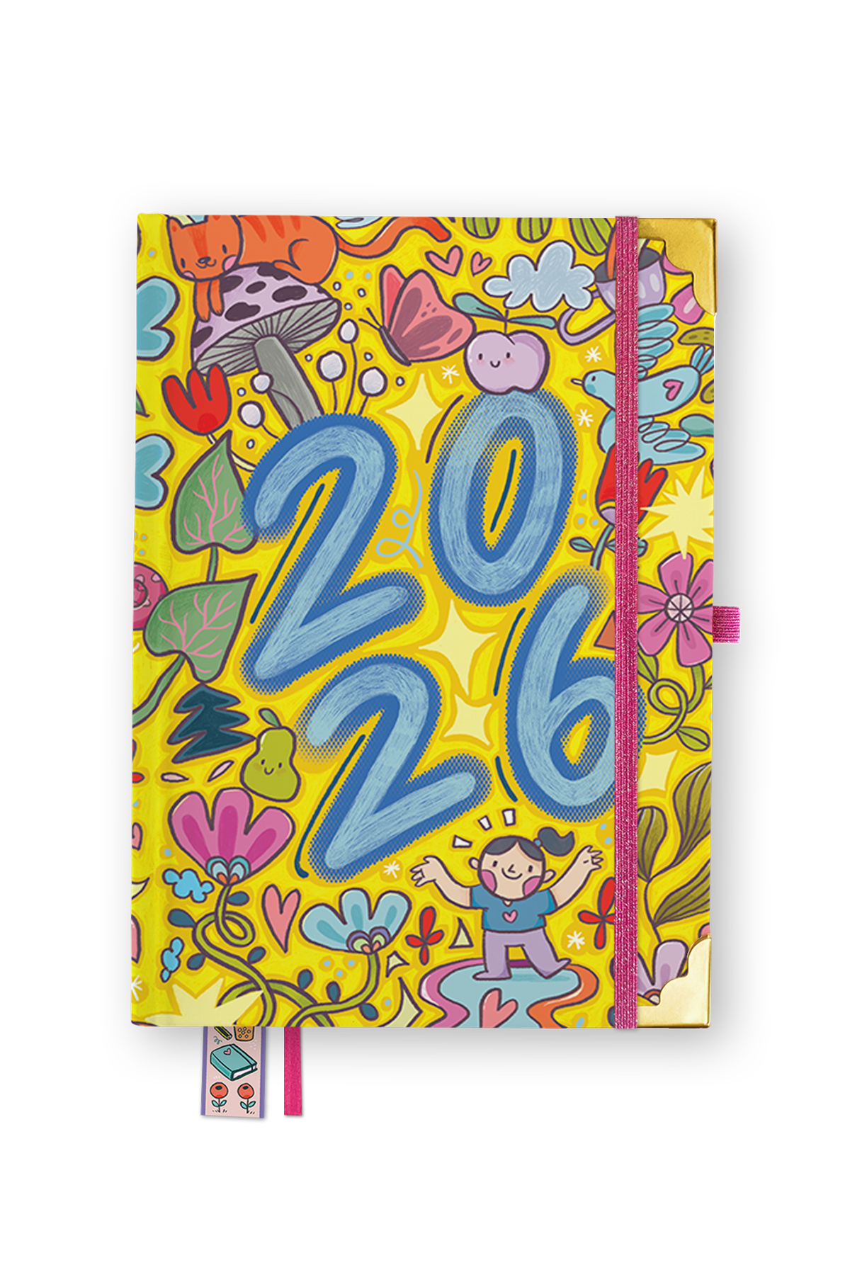 The Ultimate 2026 Hardbound Planner + Pocket Planner + Sticker Book