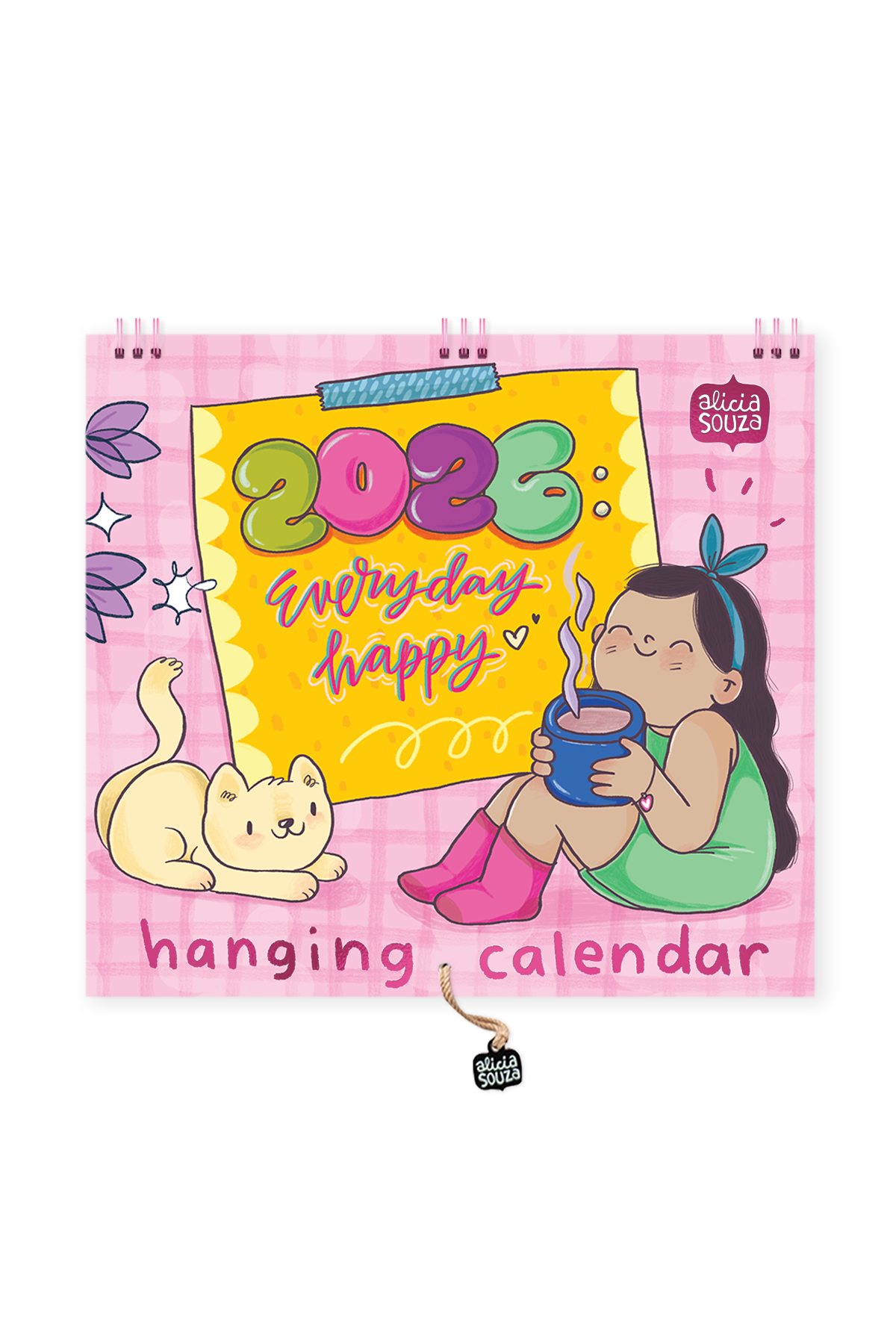 2026 Everyday Happiness Wall Calendar