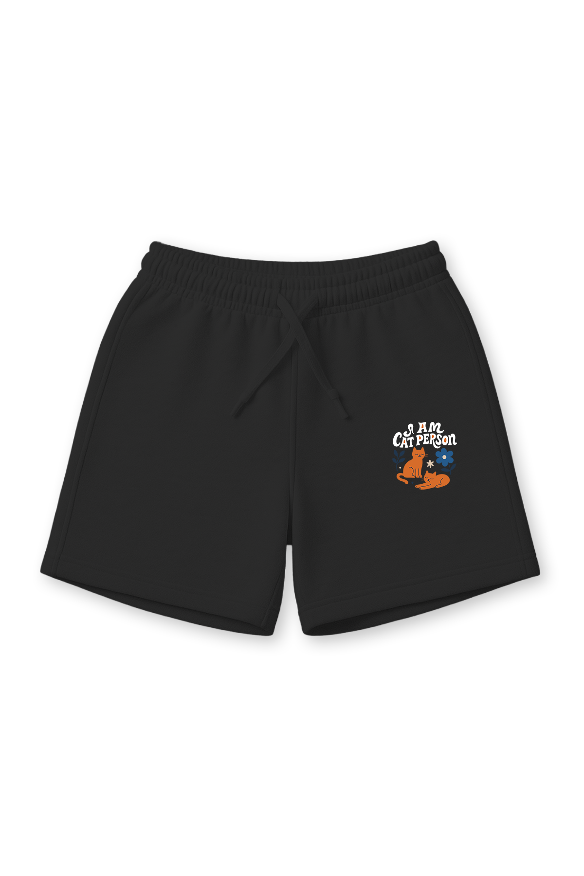I am a Cat Person Men's Terry Shorts