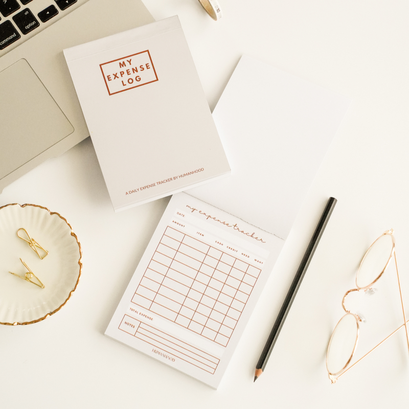 Tracker Notepage Expense Tracker Notepad
