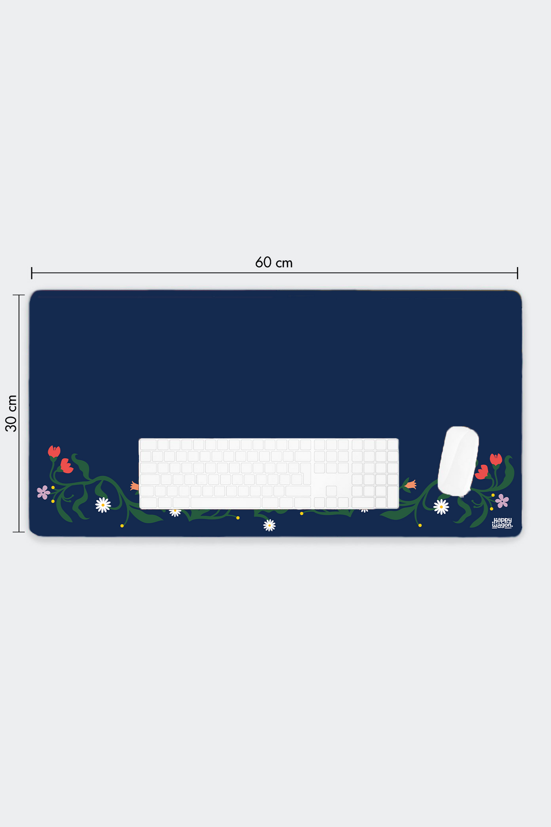 Happy Floral Desk Mat