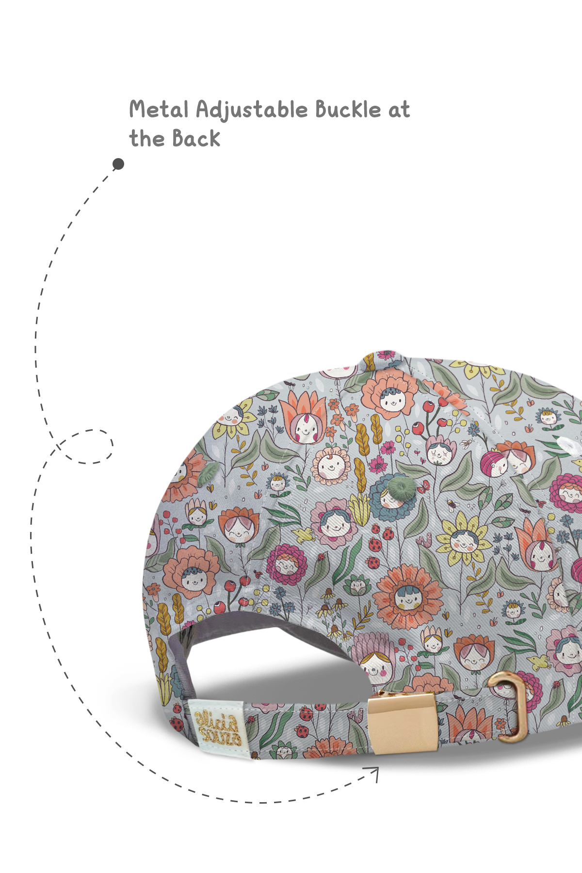Happy Flowers Cap