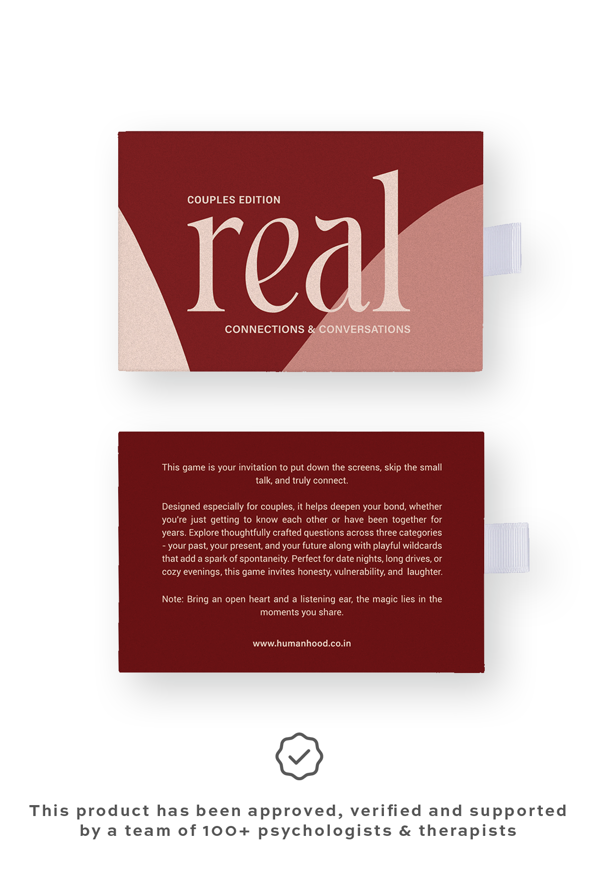 Real Connections and Conversations - Couples Edition Card Game