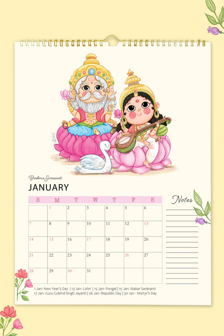 2024 Divine Love Wall Calendar