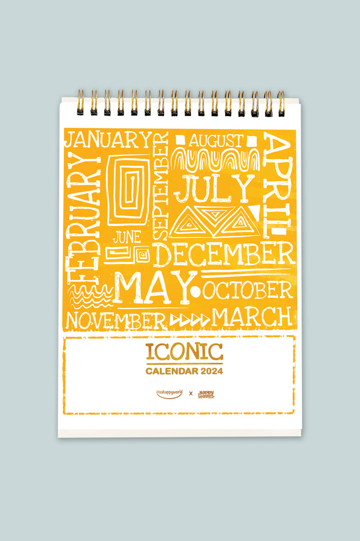 2024 Iconic Desk Calendar