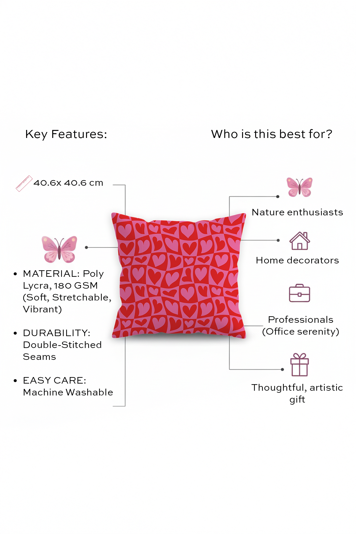 Love Cushion Cover