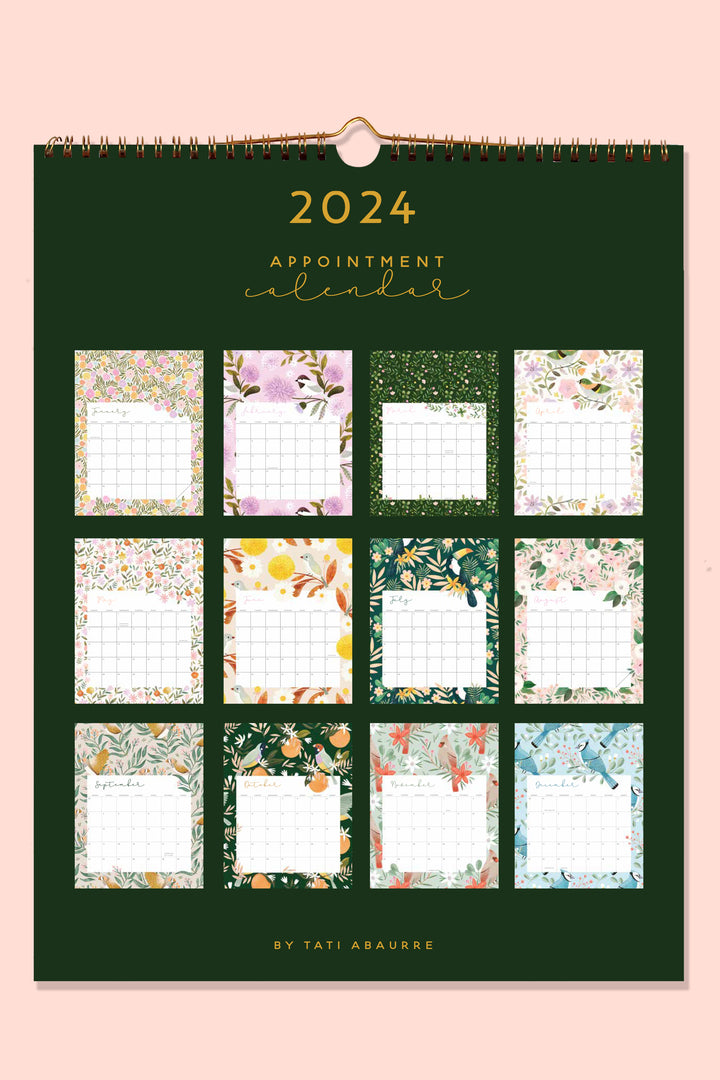 2024 Appointment Wall Calendar