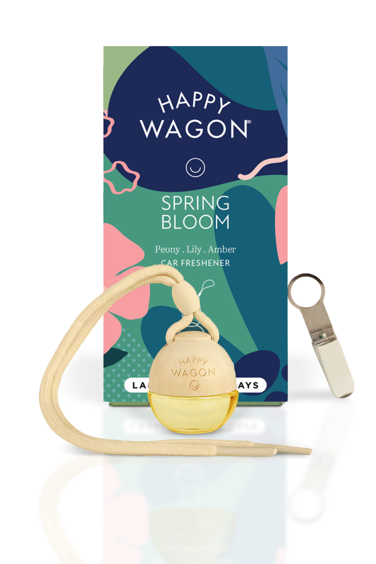 Car Freshener - Set of 2 - Aqua + Spring Bloom