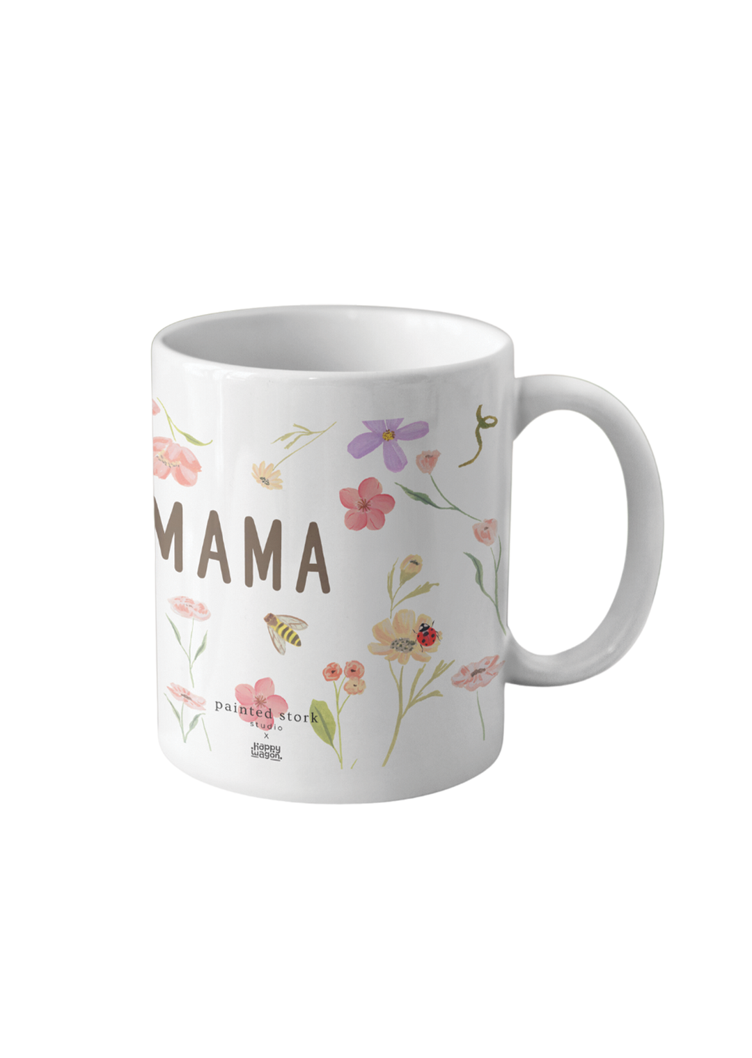 Mama With Florals  Mug