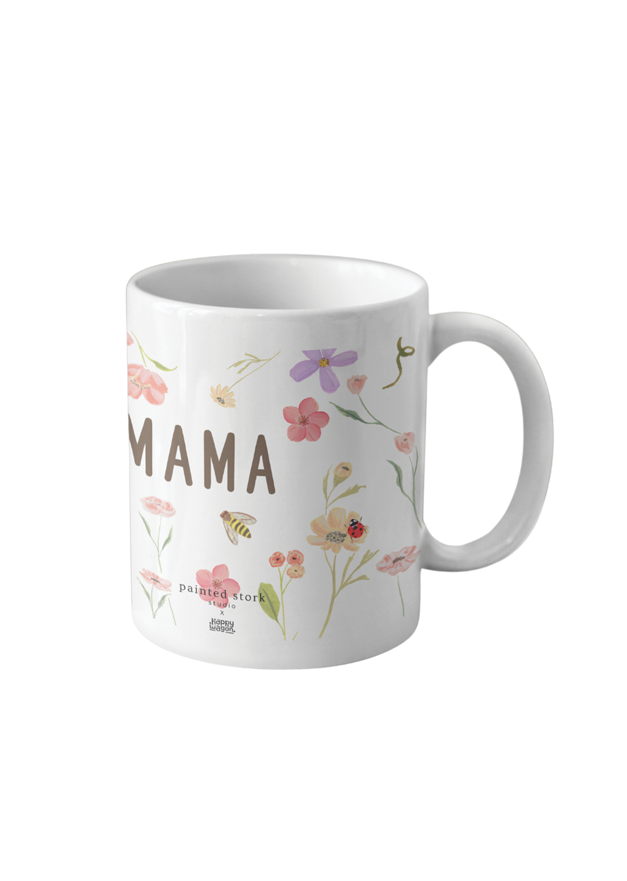 Mama With Florals  Mug