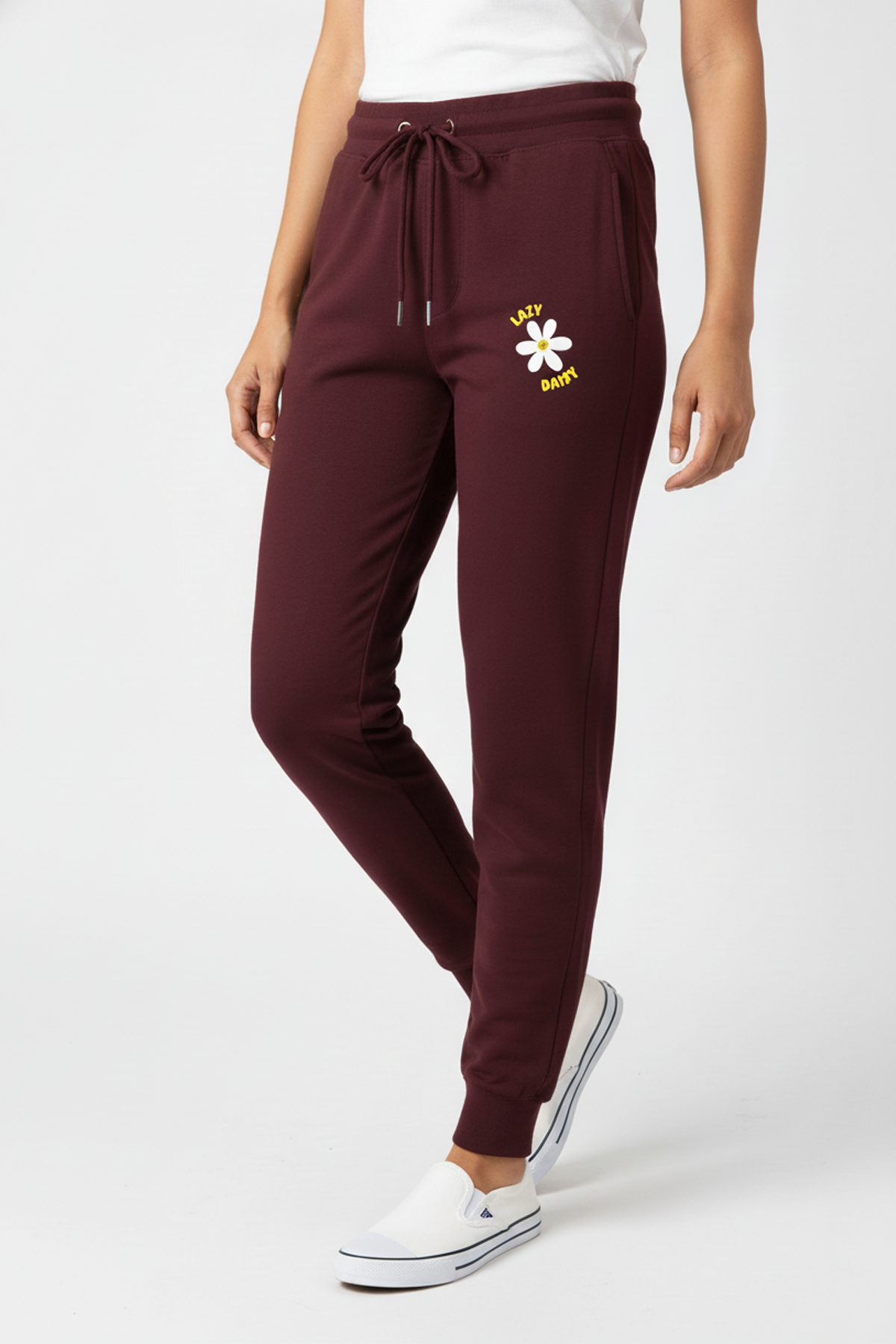 Lazy Daisy Embriodered Unisex Joggers