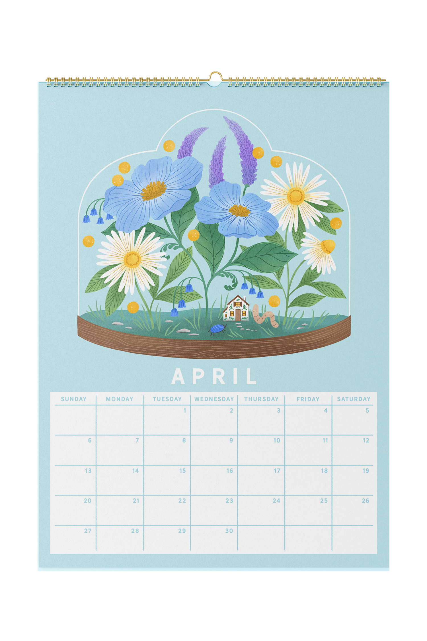 2025 Terrarium Wall Calendar