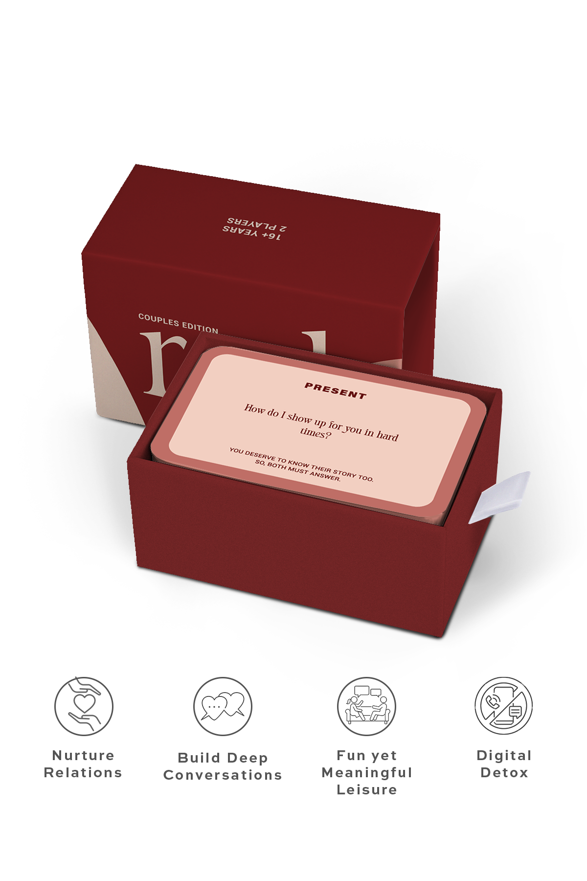 Real Connections and Conversations - Couples Edition Card Game