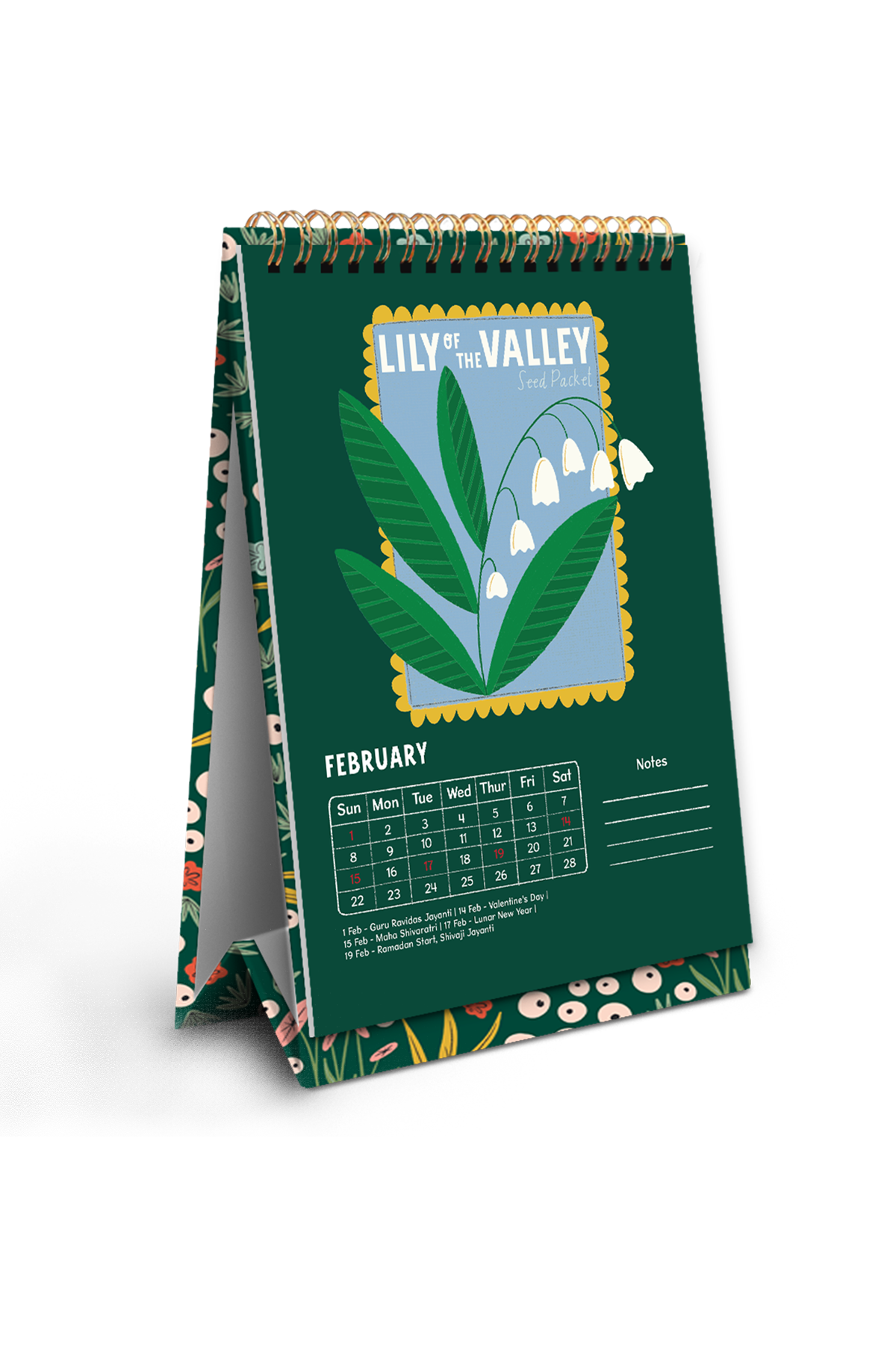 Grow Your Year 2026 Desk Calendar