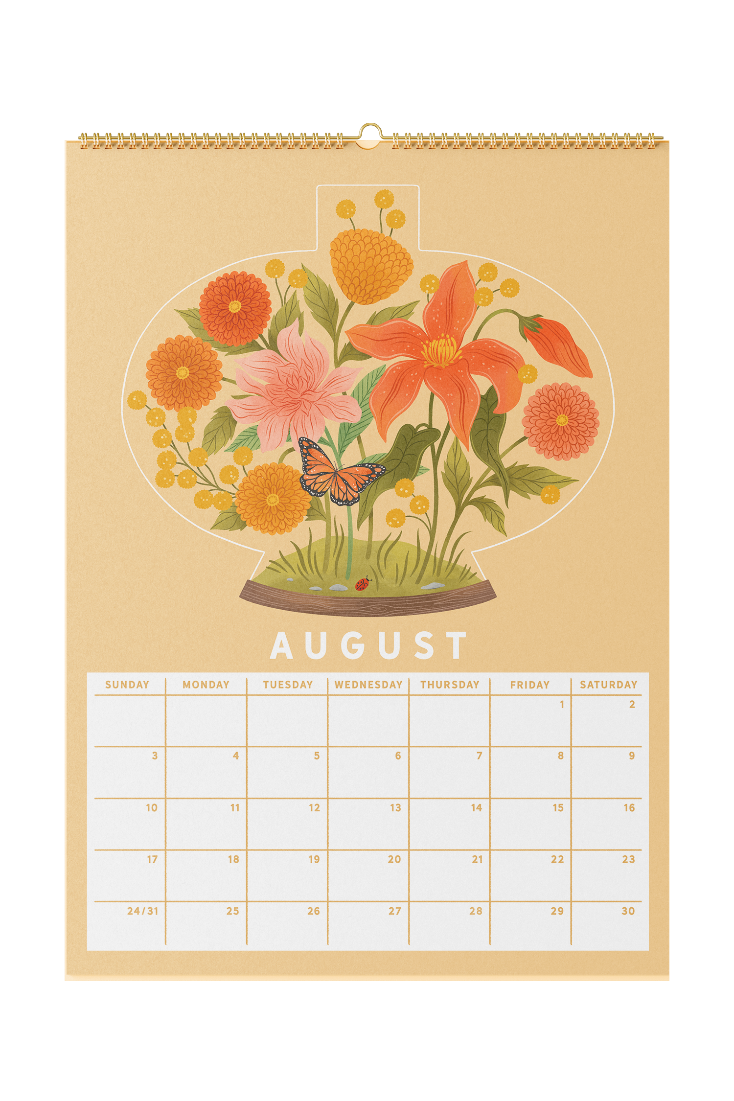 2025 Terrarium Wall Calendar