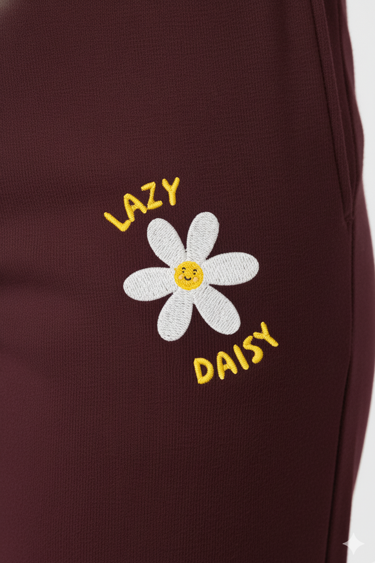 Lazy Daisy Embriodered Unisex Joggers