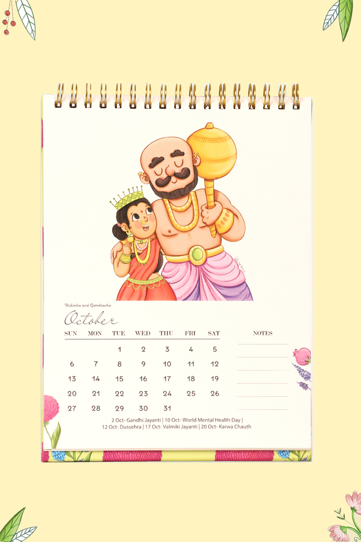 2024 Divine Mums Wall & Desk Calendar Combo