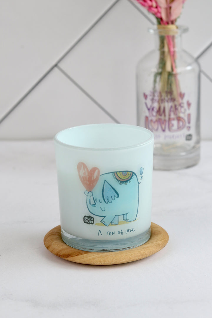 Elephant Heart Scented Candle