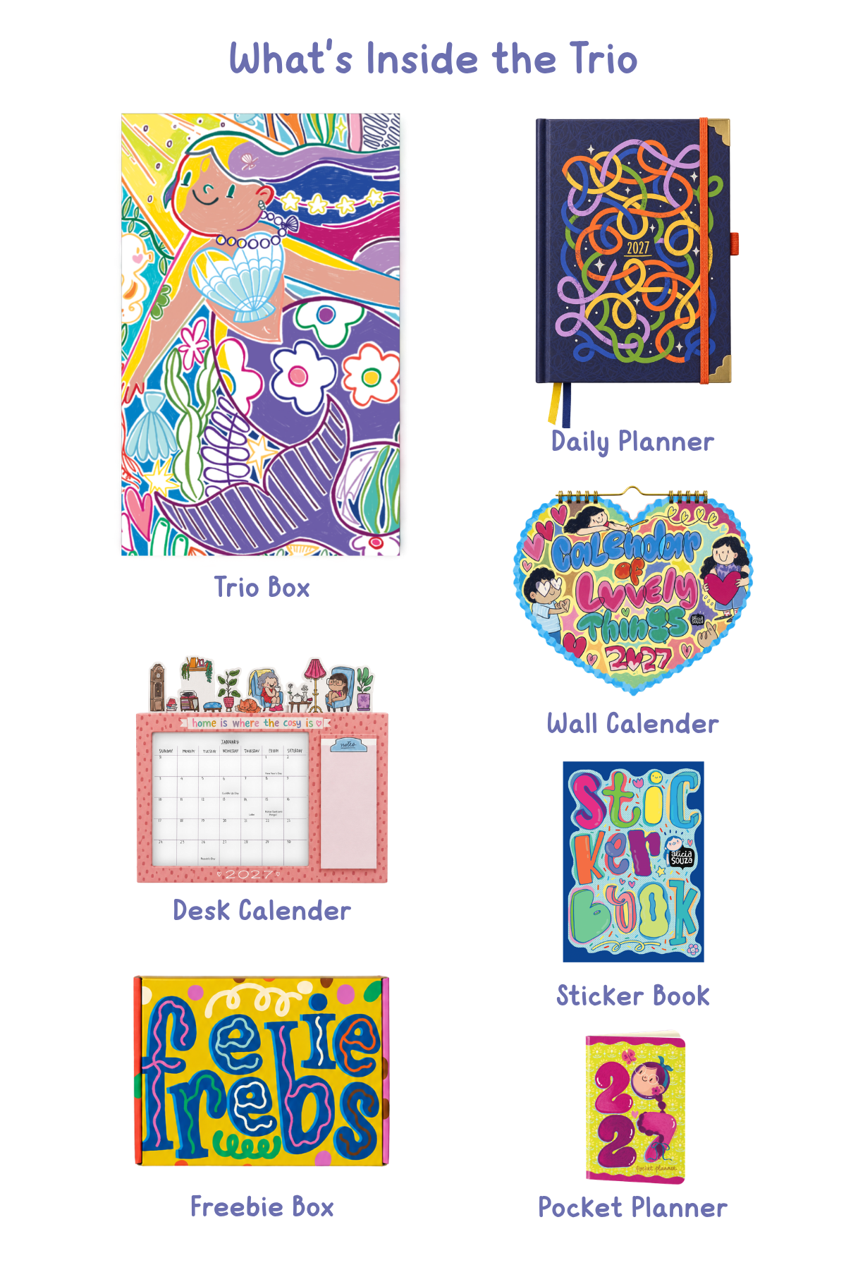 The Ultimate 2027 Trio with Daily Planner + Freebie Box