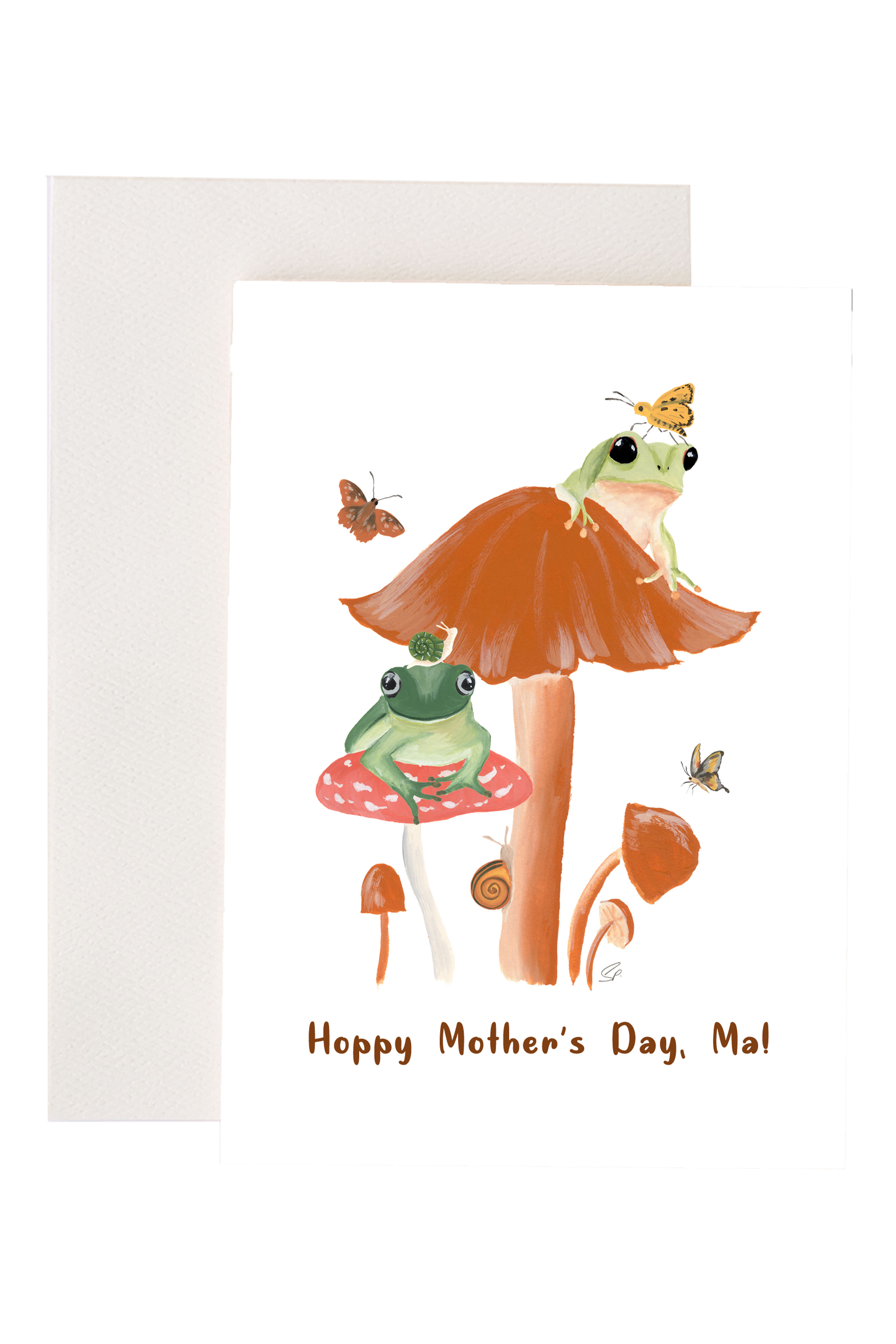 Hoppy Mother's Day Greeting Card