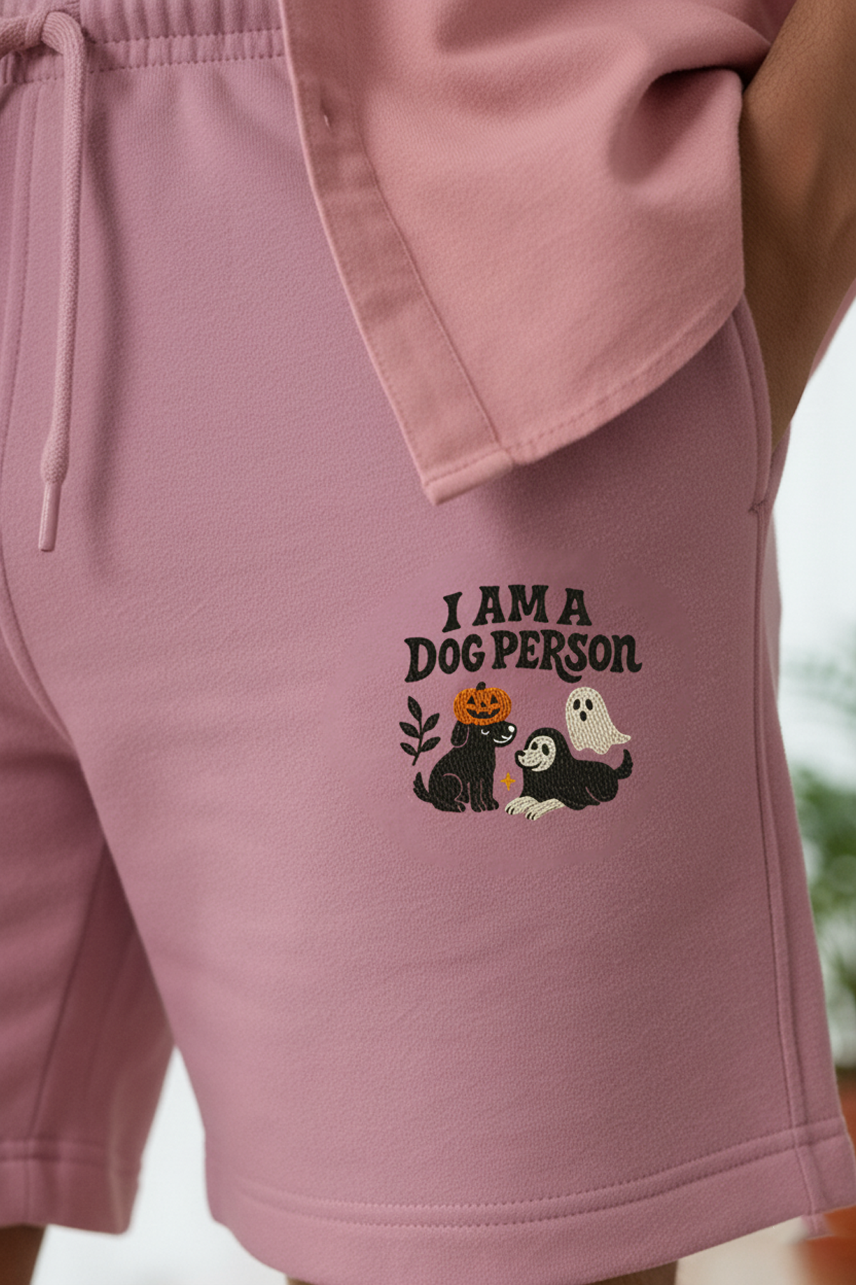I am a Dog Person Men's Terry Shorts