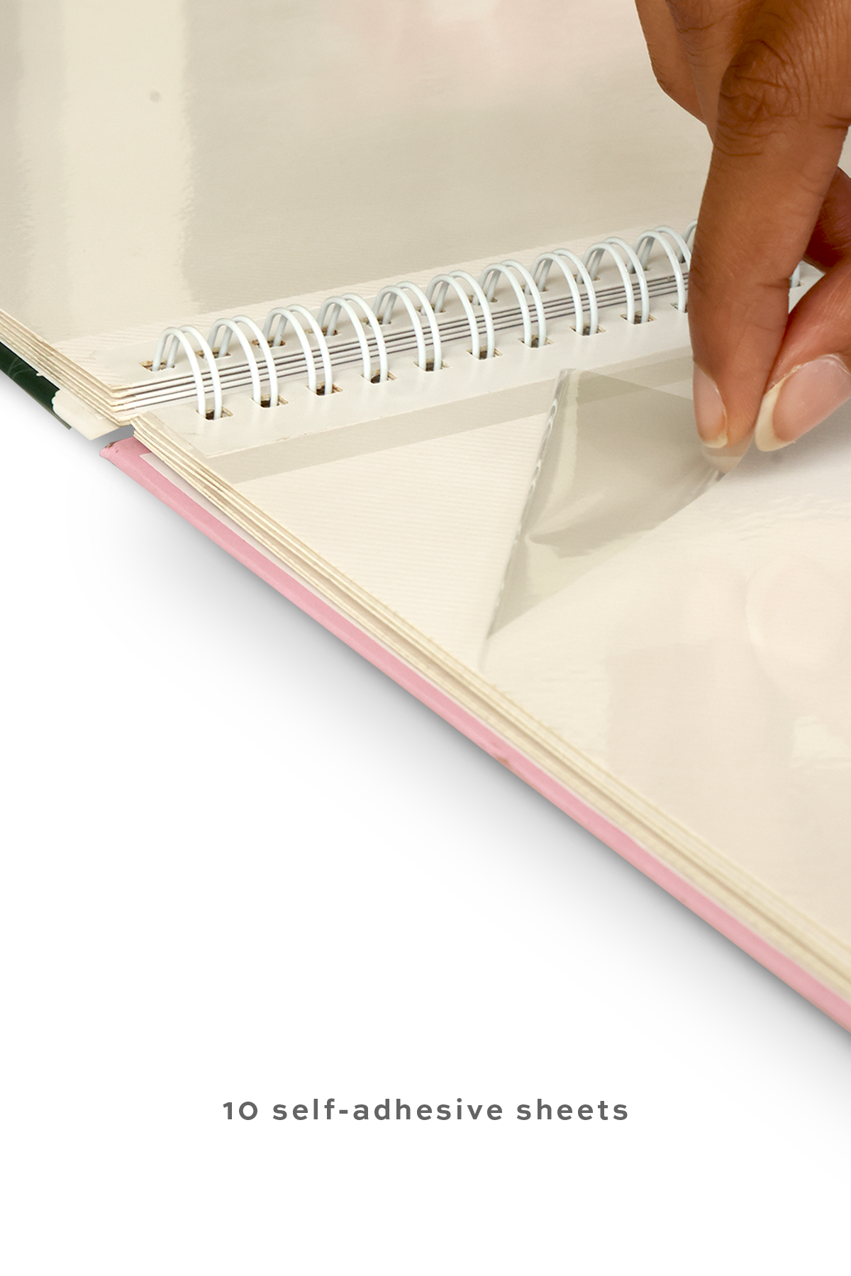 Green Floral Mini Photo Album
