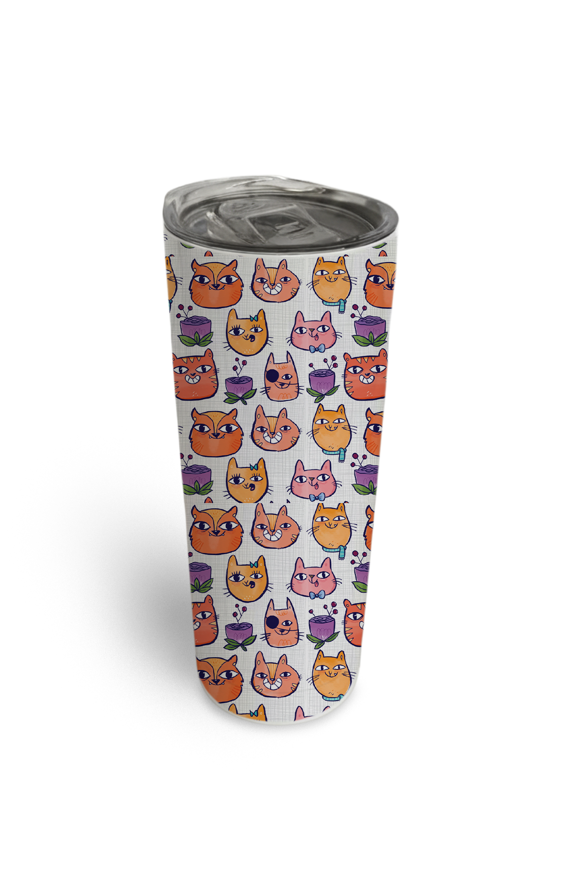 Happy Cats Tumbler Bottle