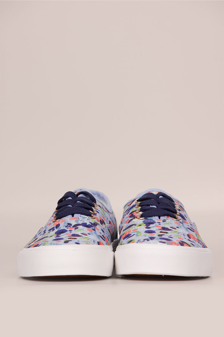 Blue Bloom | Laces Shoes