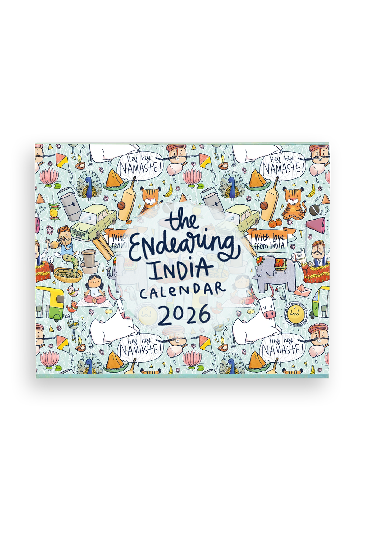 2026 Endearing Desk Calendar