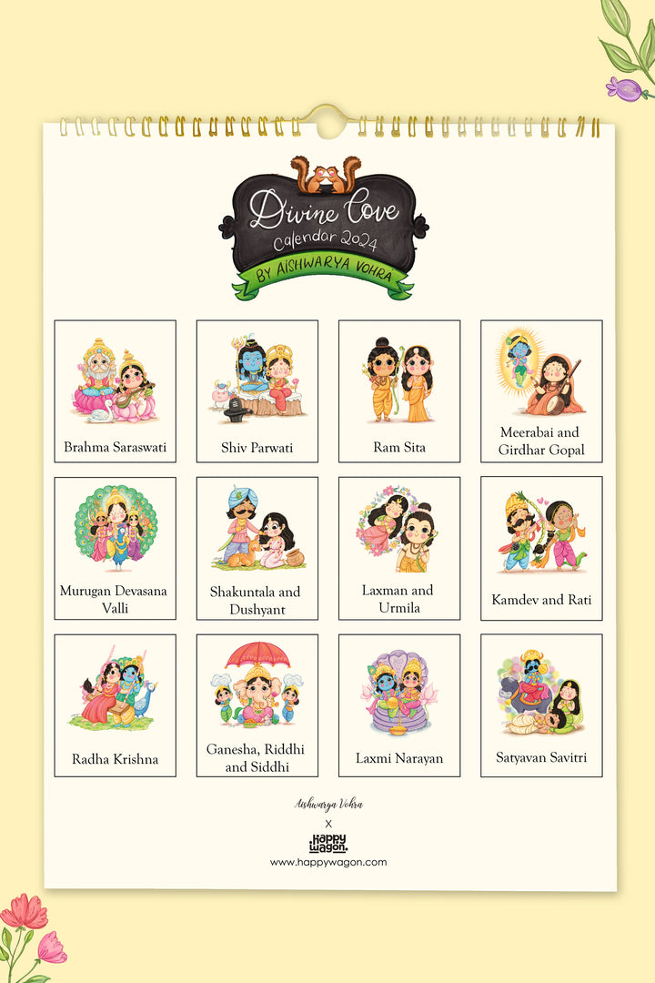 2024 Divine Love Wall Calendar