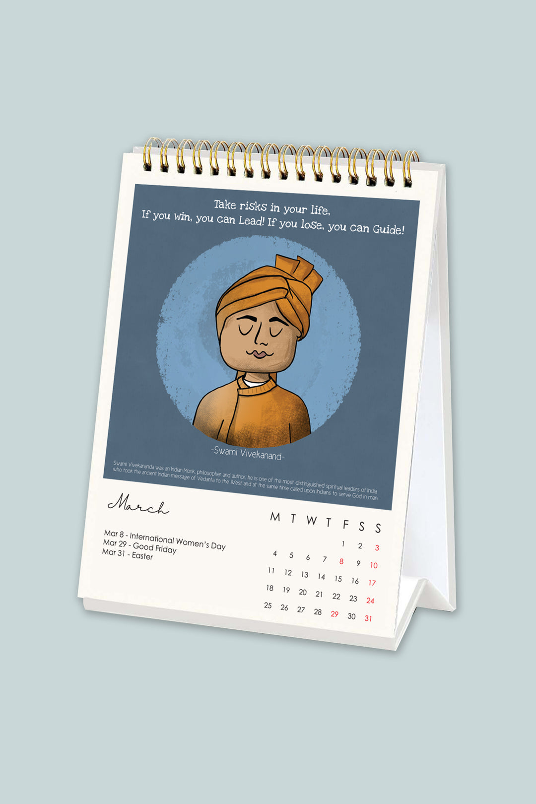 2024 Iconic Desk Calendar