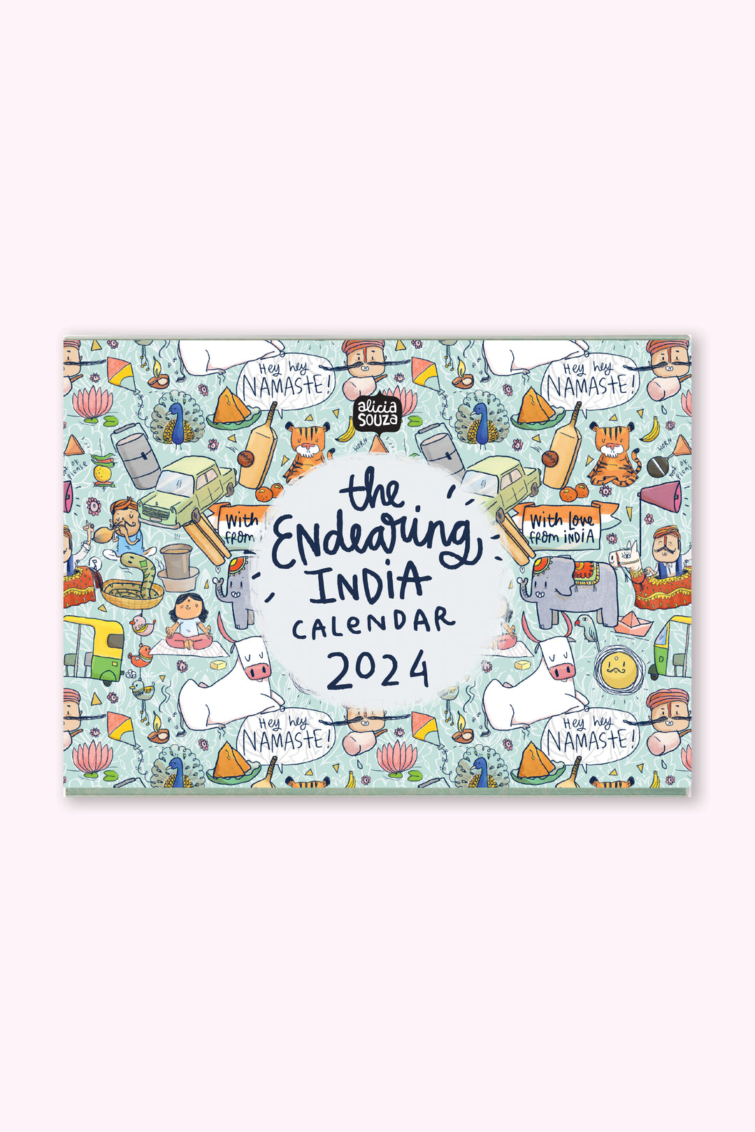 2024 Endearing Desk Calendar