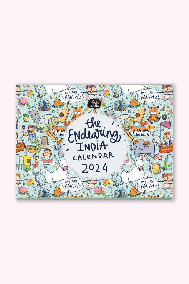 2024 Endearing Desk Calendar