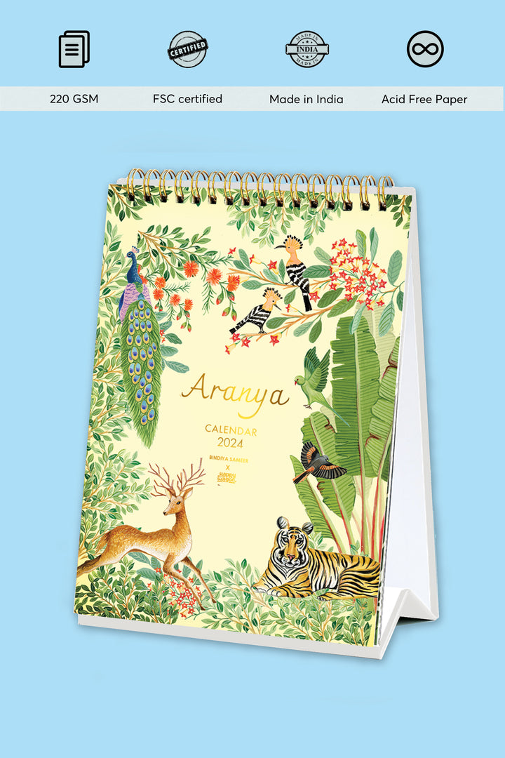 2024 Aranya Desk Calendar
