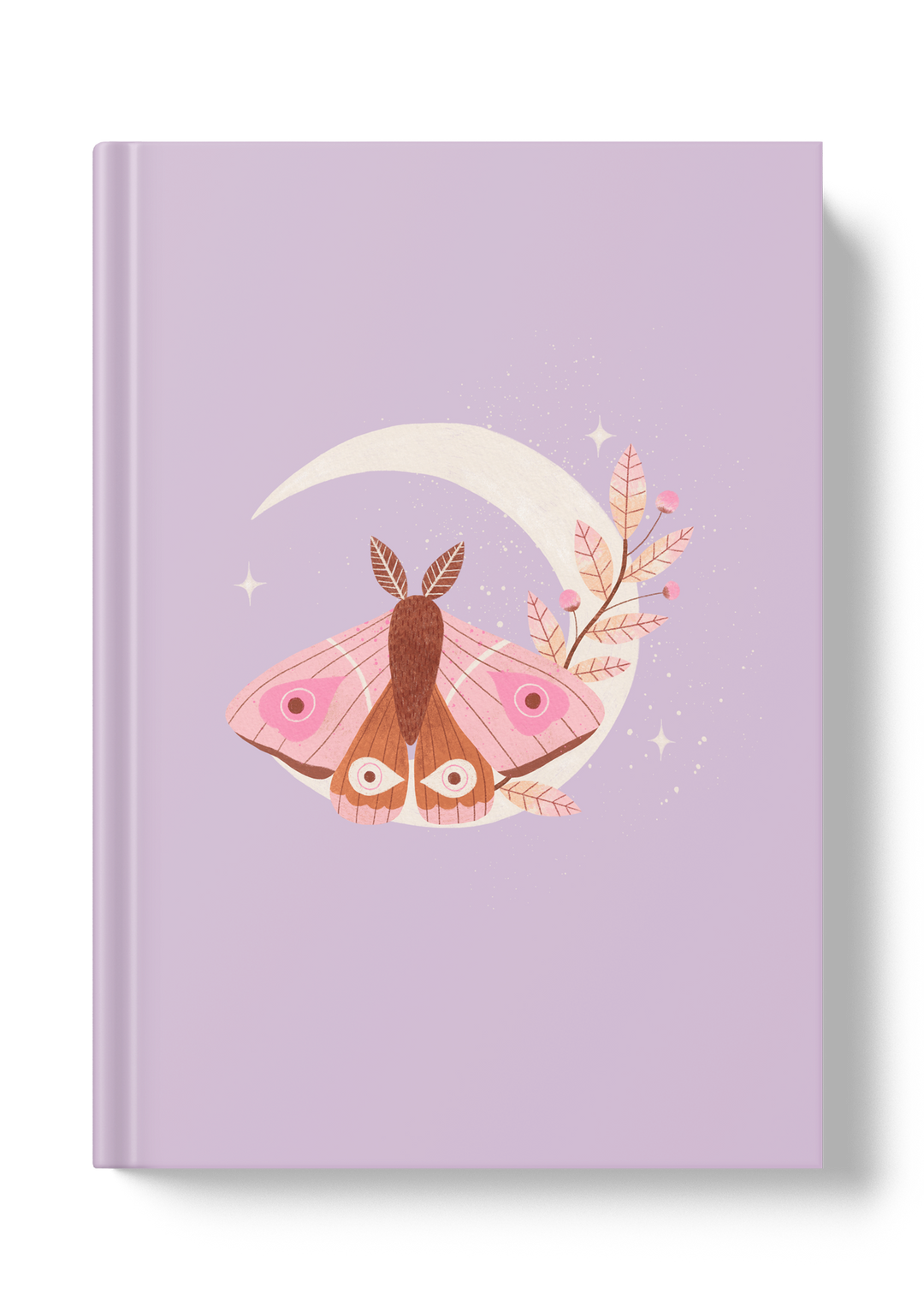 Mystic Moth Hardcover Notebook
