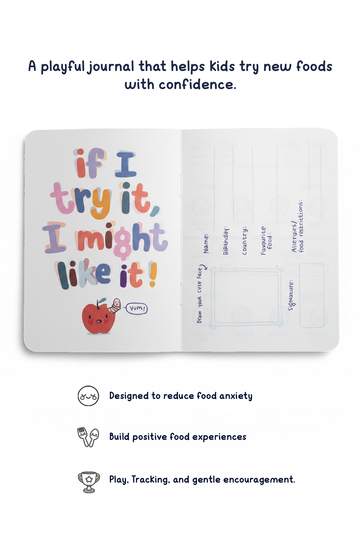 Kids Activity Book - My Little Food Passport