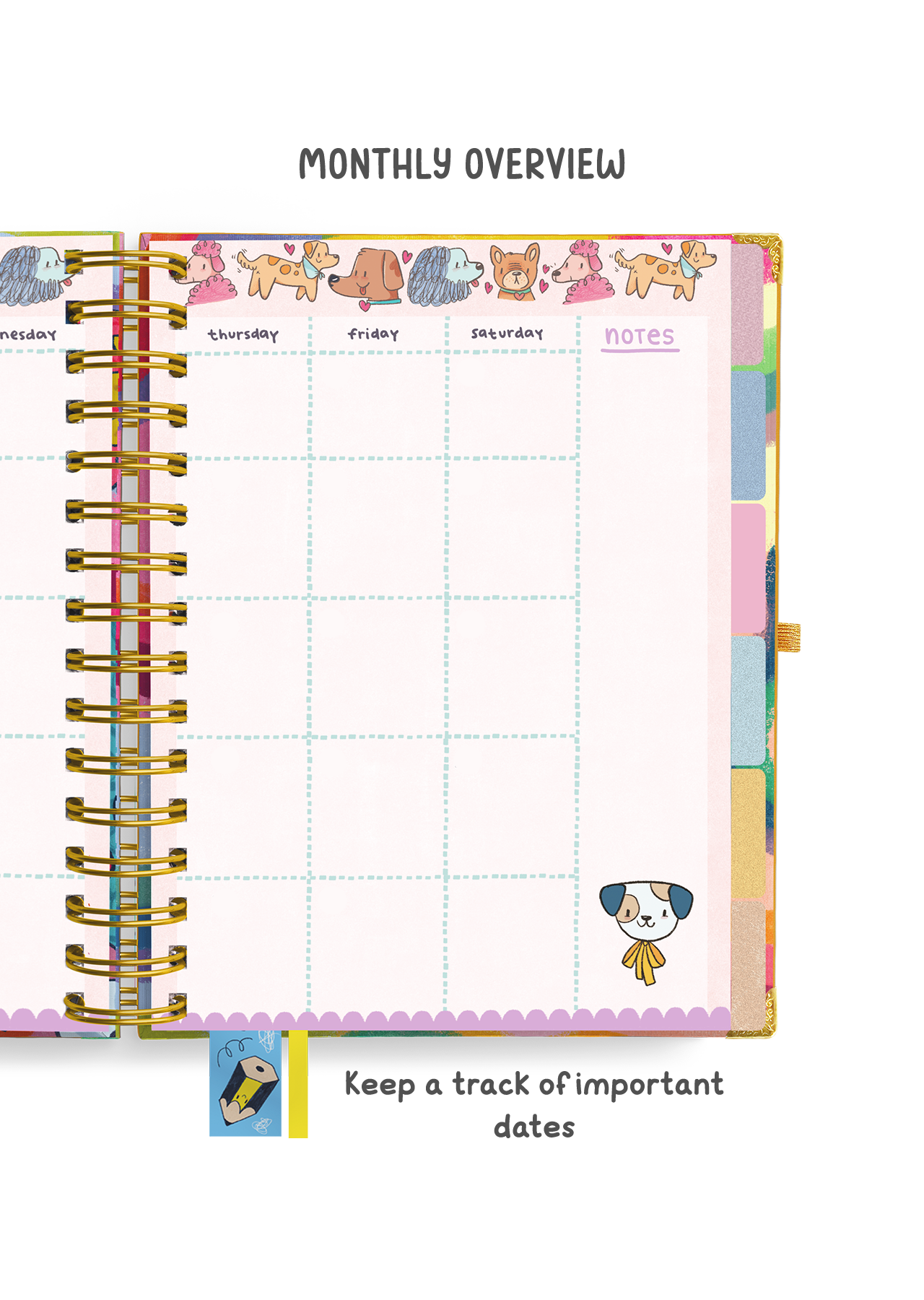 The Joy Undated Combo Yearly + Weekly Planner