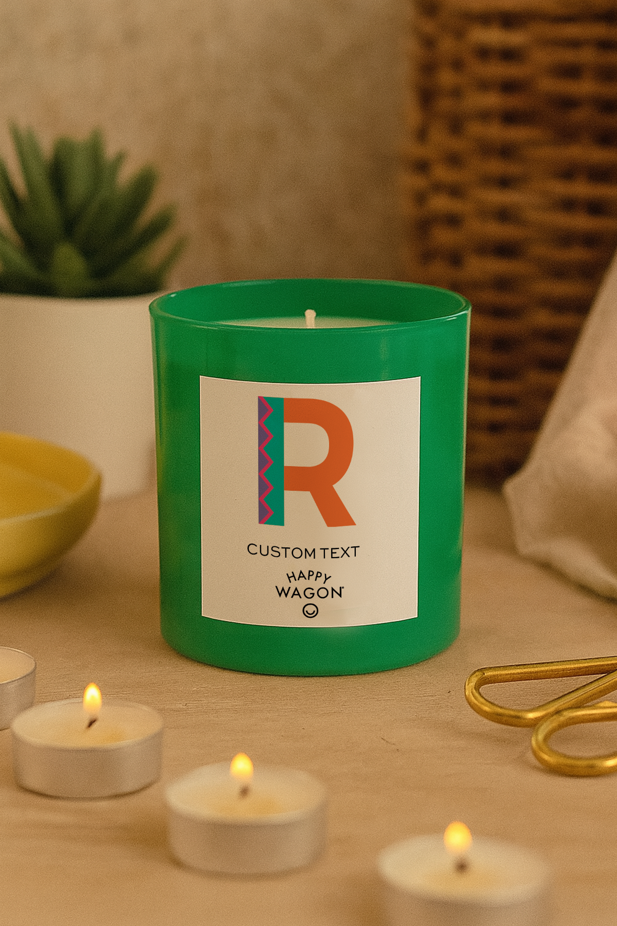 Scented Candle - Alphabet