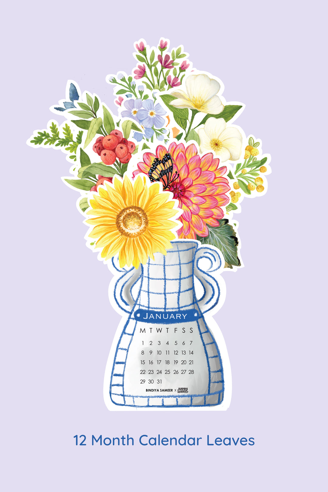 Calendrier 2024 - Flower Art 03
