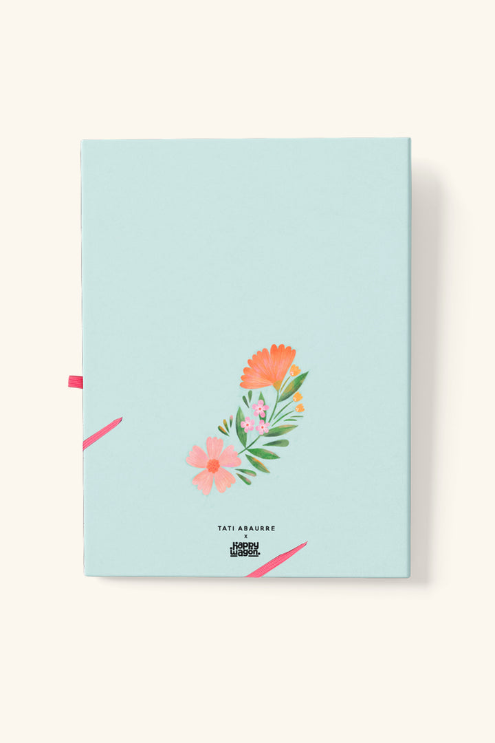 Floral Wings Clipfolio | Clipboard & Notepad Duo