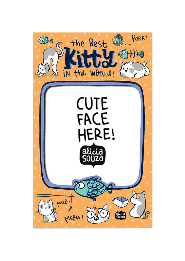 Best Kitty - Refrigerator Magnetic Frame (small)