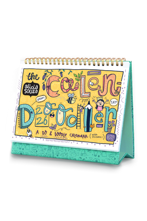 2026 Calendoodler Desk Calendar