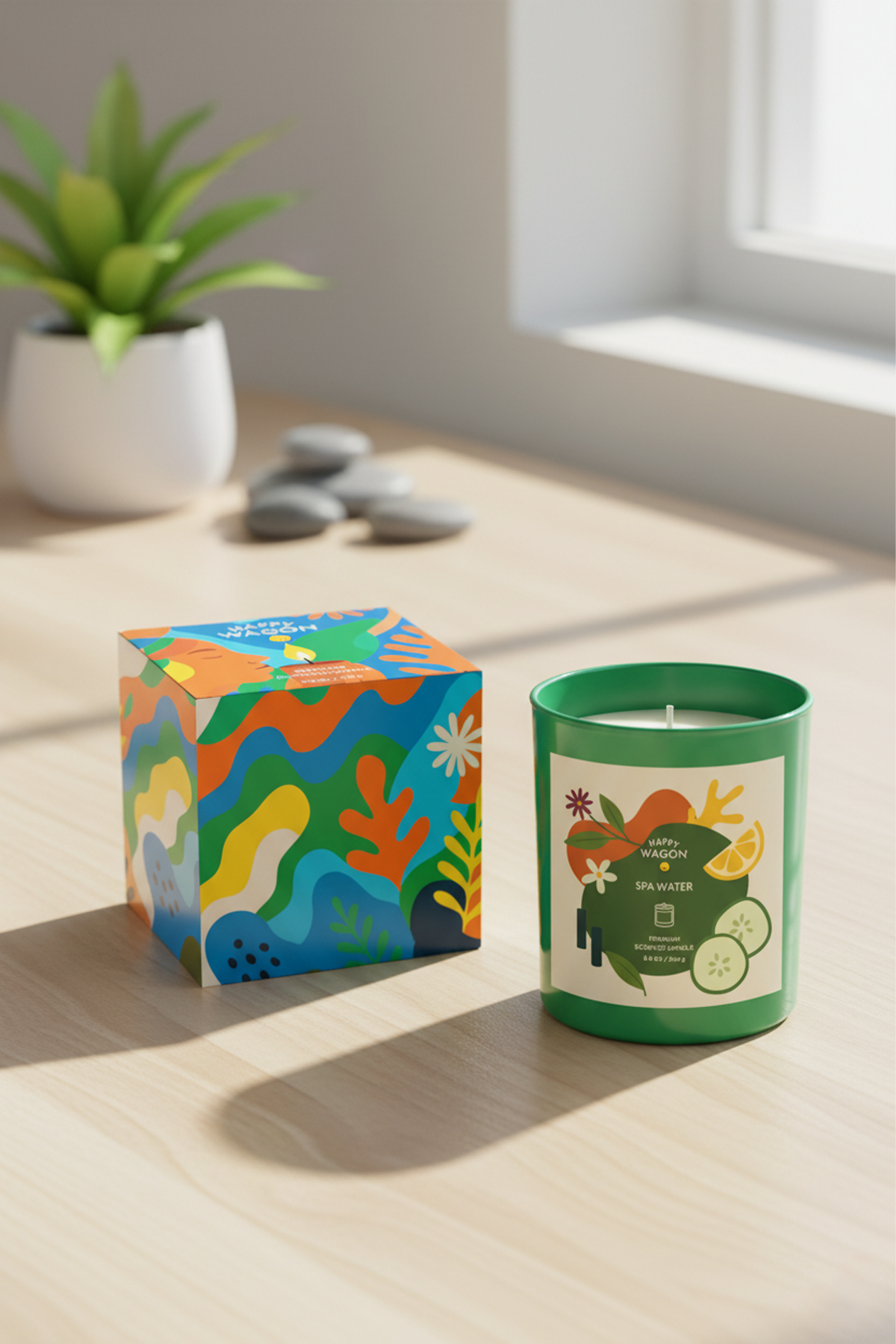 Scented Candle - Spa Water