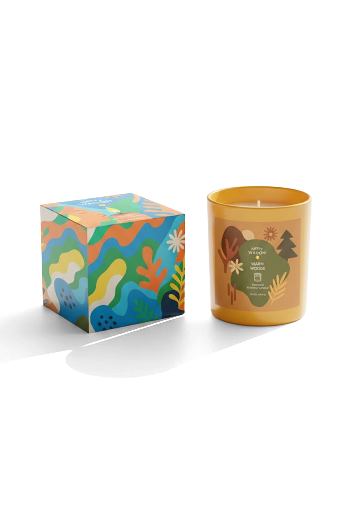 Scented Candle - Warm woods