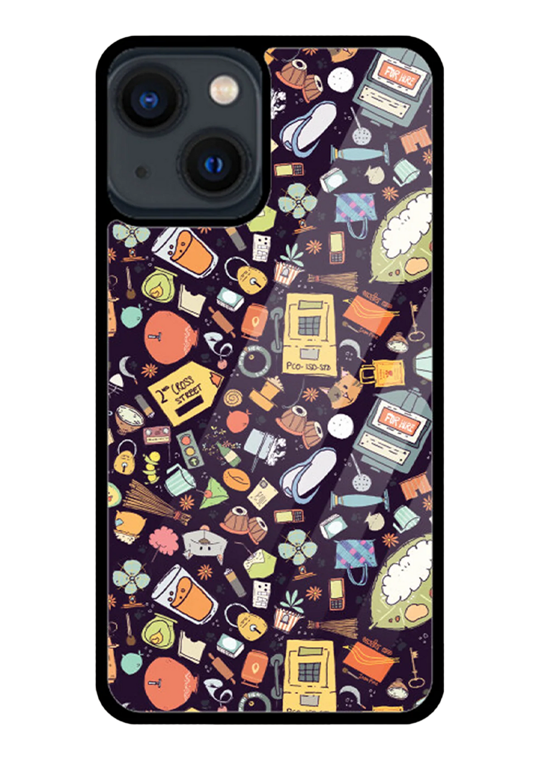 City Rush Glass iPhone Cover